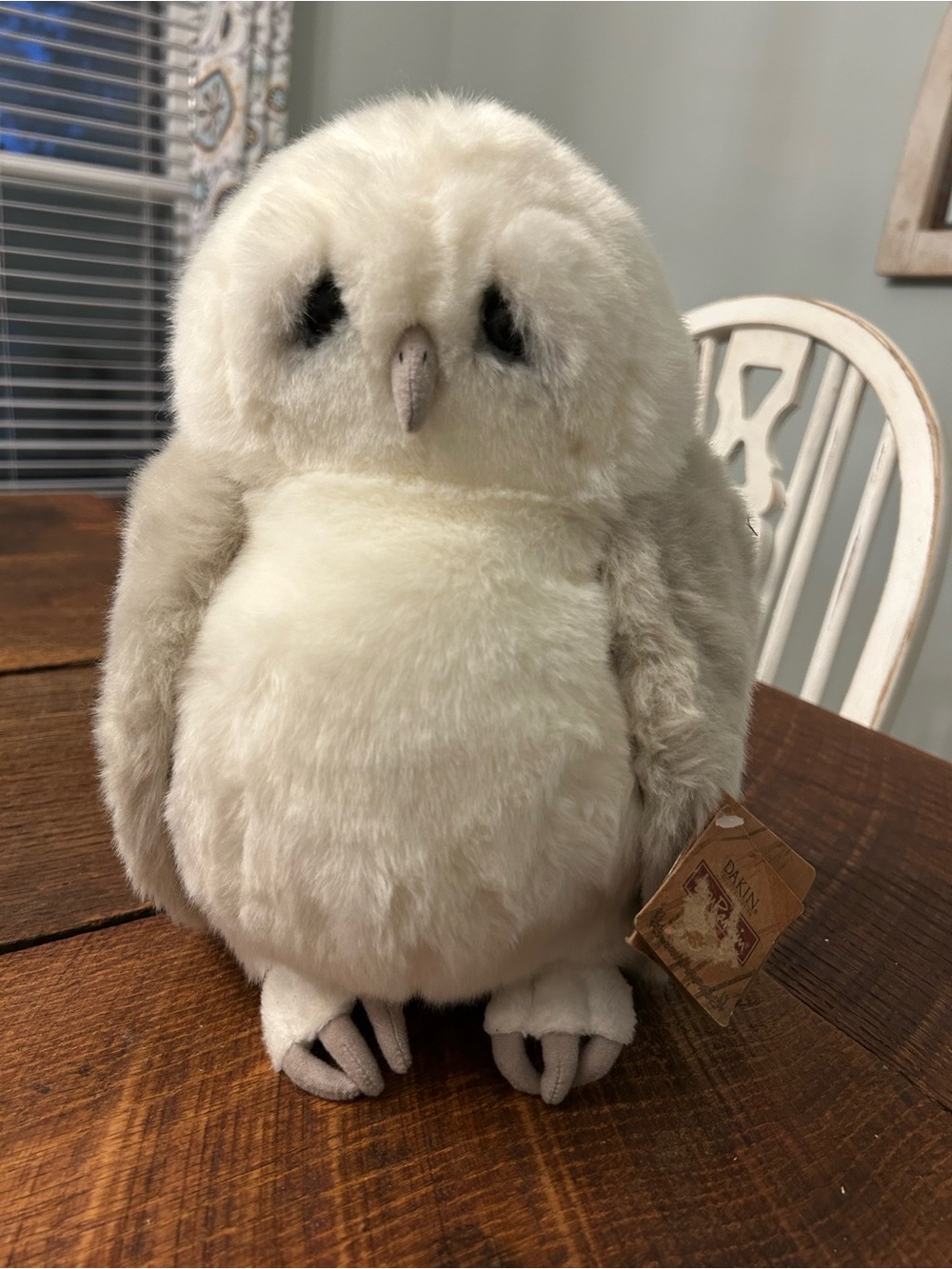 Vintage Dakin Lou Rankin Friends Wordsworth Snowy Owl Plush Stuffed Animal NWT
